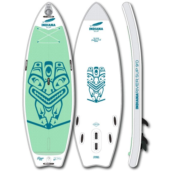 Indiana 10&#039;2&quot; River Inflatable iSUP Board 2022