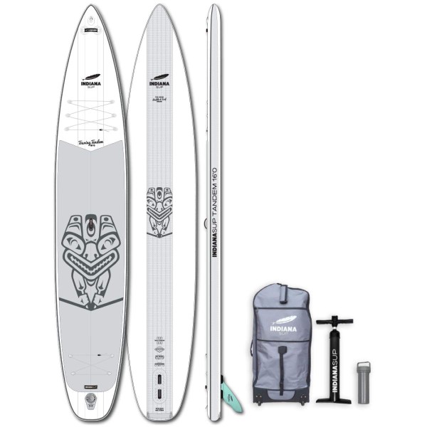 Indiana 16&#039;0&quot; Touring Tandem Inflatable iSUP Board 2023