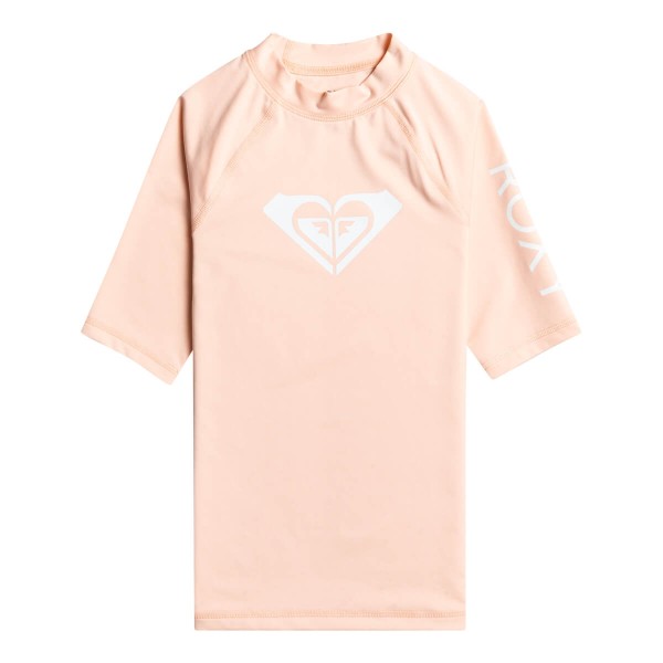 Roxy Whole Hearted SS Kinder Funktionsshirt rosa