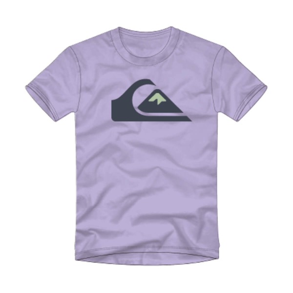 Quiksilver Comp Logo SS T-Shirt lila