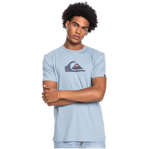Quiksilver Comp Logo T-Shirt blau