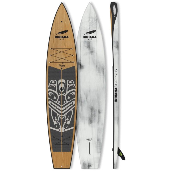 Indiana 12&#039;6&quot; x 29&quot; Touring Carbon Wood Hard Board 2022