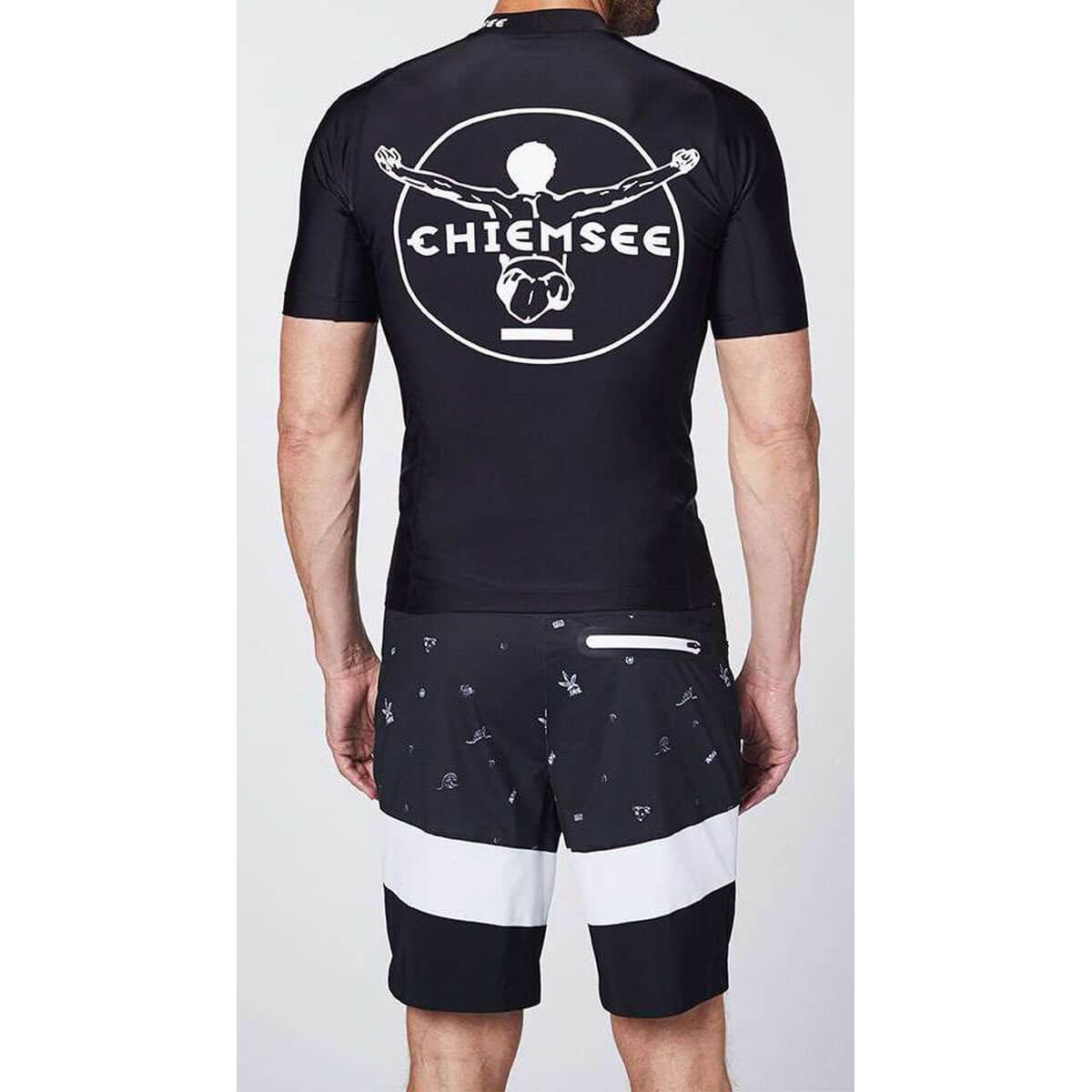 Chiemsee Awesome Swimshirt Funktionsshirt schwarz | Funktionsshirts | SUP  Bekleidung