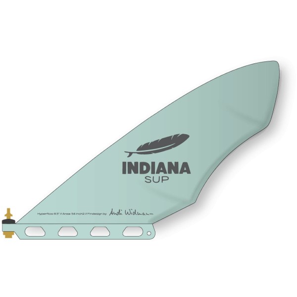 Indiana 8,5&quot; Hyperflow Fin mint SUP Board Finne grün