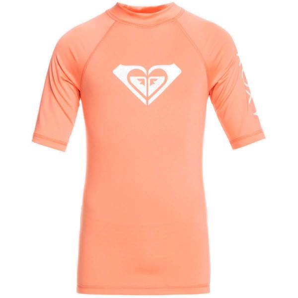 Roxy Whole Hearted SS Kinder Funktionsshirt rot